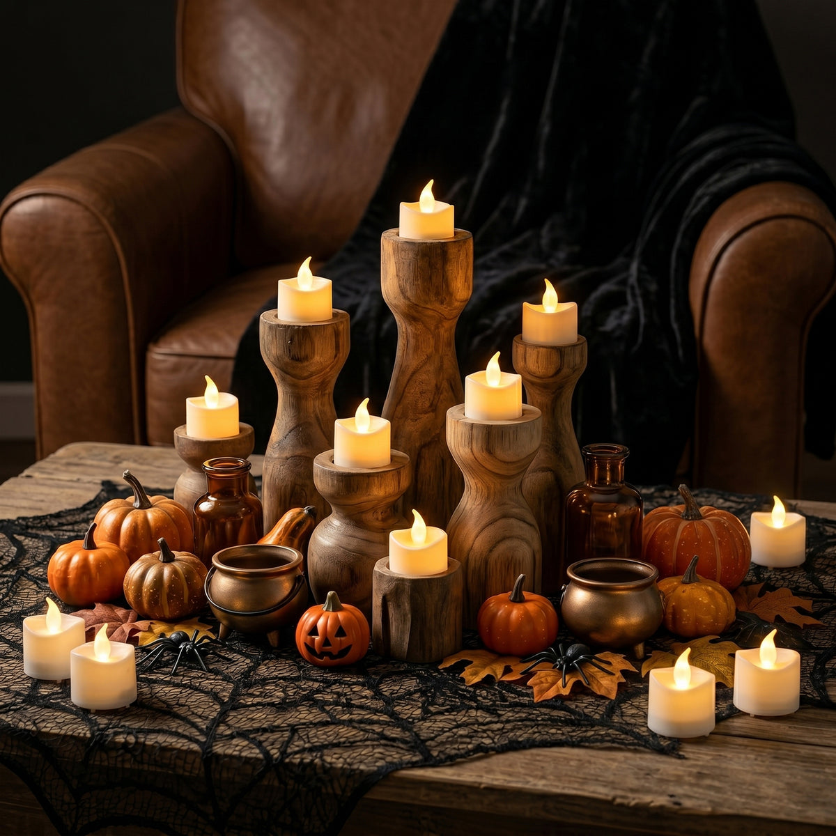 12PCS LED Rechargeable Tealight Candles with Remote Timer, Battery Operated Flameless Tea Light Candle, Fake Flickering Votive Candles for Home Centerpiece Table,Anniversary, Halloween, Ramadan Decor