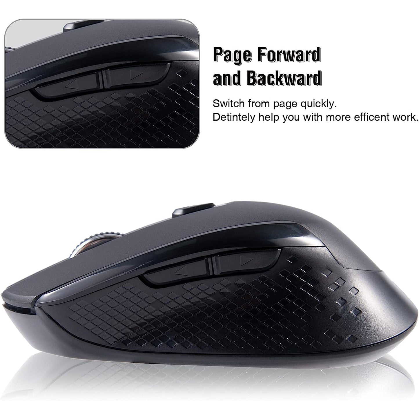 RaceGT USB C Wireless Computer Mouse